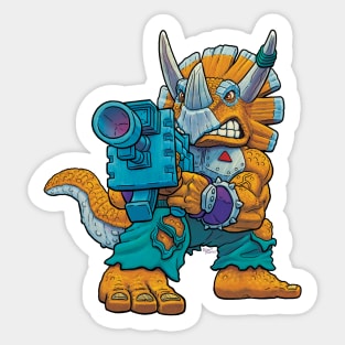 Triceraton Warrior Sticker